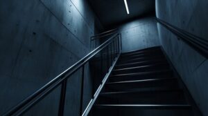 Industrial Staircase Railings